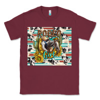 Burgundy rodeo girl Classic Tee - TumblerDesignByShophia