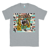 Heather Grey rodeo girl Classic Tee - TumblerDesignByShophia