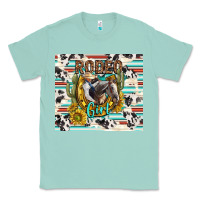 Seafoam rodeo girl Classic Tee - TumblerDesignByShophia
