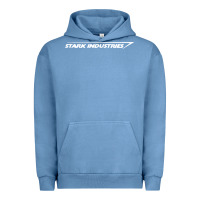 Pigment Pebble Blue stark industries Urban Hoodie - maiPhamDesign