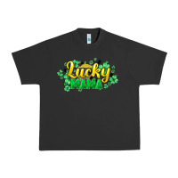 Pigment Black lucky mama st patricks Urban Heavy Tee - HowdyJamesFarm