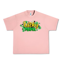 Salmon lucky mama st patricks Urban Heavy Tee - HowdyJamesFarm