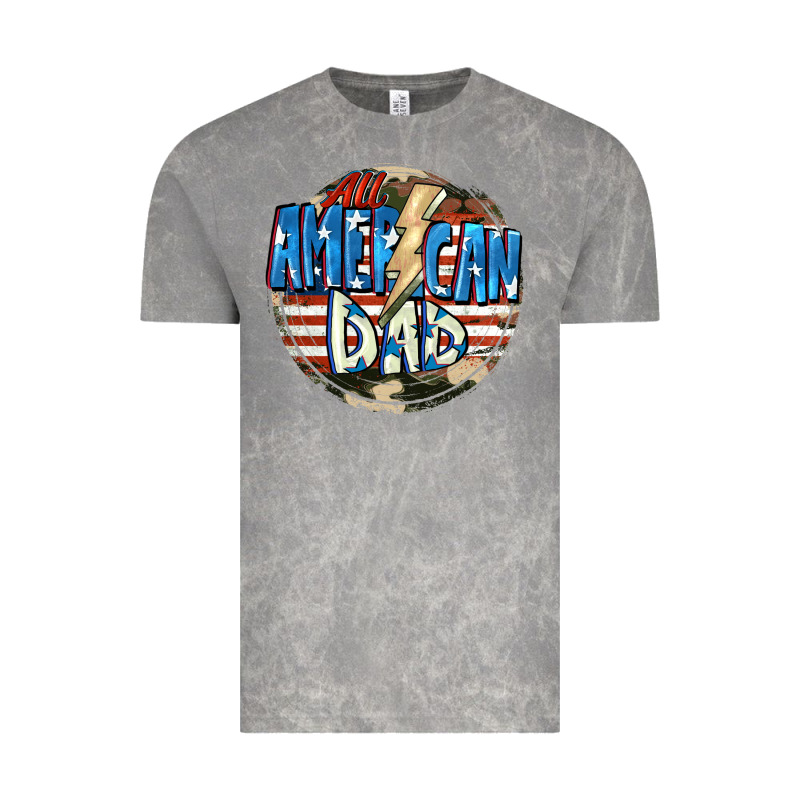 All American Dad 4th Of July Vintage Tee by CowGirlArtShop | Teevron