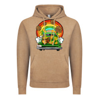 Vintage Coffee St. Patrick's Day truck Vintage Hoodie - OliviaCreatesArt