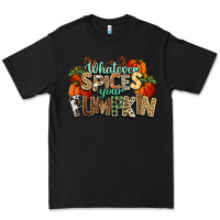 Black Whatever spices your pumpkin Fall Premium Tee - NancyCooperArtShop