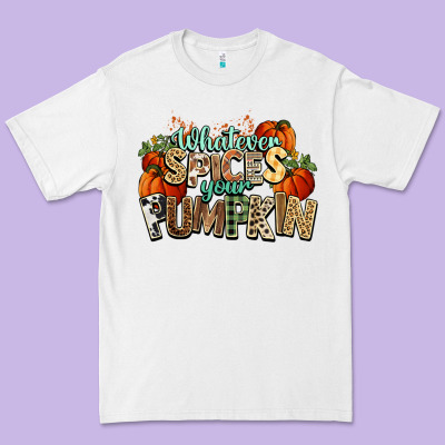 Whatever Spices Your Pumpkin Fall Premium Tee Designed By Nancycooperartshop