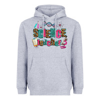 Heather Grey science teacher Heavyweight Hoodie - AdoDesignShop