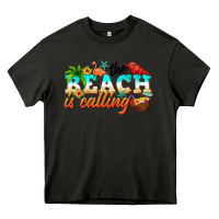 Asphalt the beach is calling Heavy Core Tee - NancyCooperArtShop