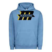 Pigment Pebble Blue massachusetts maritime academy Urban Hoodie - maiPhamDesign