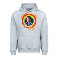 Heather Grey Things There's Something Stranger Urban Hoodie - maiPhamDesign