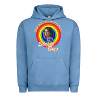 Pigment Pebble Blue Things There's Something Stranger Urban Hoodie - maiPhamDesign