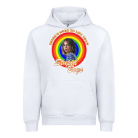 White Things There's Something Stranger Urban Hoodie - maiPhamDesign
