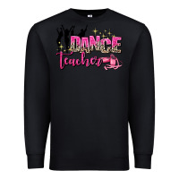 Black dance teacher Premium Sweatshirt - AdoDesignShop