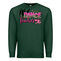 Sports Green dance teacher Premium Sweatshirt - AdoDesignShop