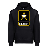 Black Army strong Classic Urban Hoodie - maiPhamDesign