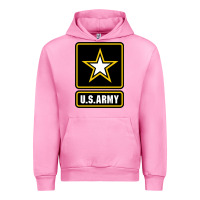 Fuchsia Pink Army strong Classic Urban Hoodie - maiPhamDesign