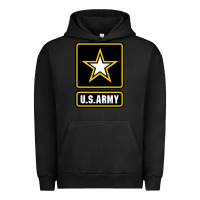 Pigment Black Army strong Classic Urban Hoodie - maiPhamDesign