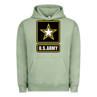 Pigment Oil Green Army strong Classic Urban Hoodie - maiPhamDesign