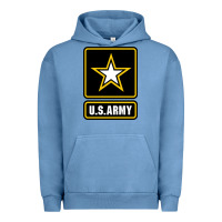 Pigment Pebble Blue Army strong Classic Urban Hoodie - maiPhamDesign
