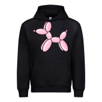 Black balloon dog pink Urban Hoodie - maiPhamDesign