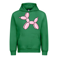 Emerald balloon dog pink Urban Hoodie - maiPhamDesign