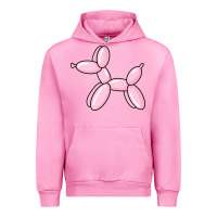 Fuchsia Pink balloon dog pink Urban Hoodie - maiPhamDesign