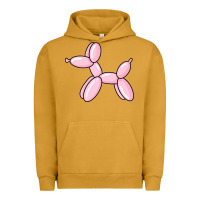 Pigment Peanut Butter balloon dog pink Urban Hoodie - maiPhamDesign