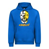 Cobalt Dad life Sugar Skull for Soccer Softball Halloween Costume Urban Hoodie - maiPhamDesign
