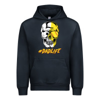 Navy Dad life Sugar Skull for Soccer Softball Halloween Costume Urban Hoodie - maiPhamDesign