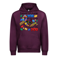 Mauve Wine i would not change you autism Urban Hoodie - JahusDesignShop