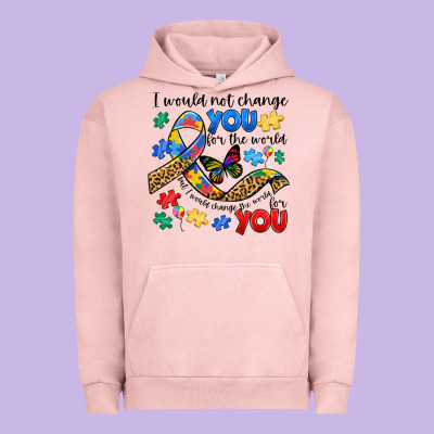 I Would Not Change You Autism Urban Hoodie Designed By Jahusdesignshop