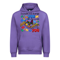 Tulip i would not change you autism Urban Hoodie - JahusDesignShop