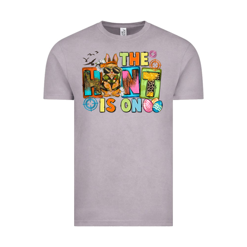 The Hunt Is On Easter Day Vintage Tee by CowGirlArtShop | Teevron