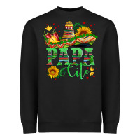 Papa Cito With Sunflowers And Sombrero Heavyweight Sweatshirt | Teevron