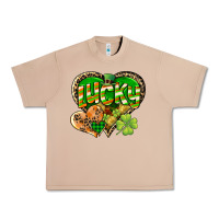 Burro Lucky heart St. Patrick's Day Urban Heavy Tee - CowGirlArtShop