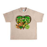 French Oak Lucky heart St. Patrick's Day Urban Heavy Tee - CowGirlArtShop
