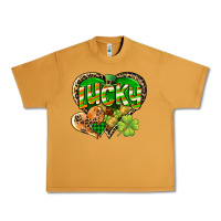 Peanut Butter Lucky heart St. Patrick's Day Urban Heavy Tee - CowGirlArtShop