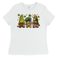 White Army Gnomes 4th of july Ladies Tee - HowdyJamesFarm
