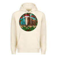 Sandshell Brown Horse Christmas Premium Hoodie - RanaPortraitStore