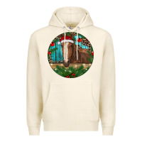 Tofu Brown Horse Christmas Premium Hoodie - RanaPortraitStore