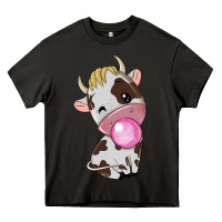 Cute Cow Heavy Core Tee | Teevron