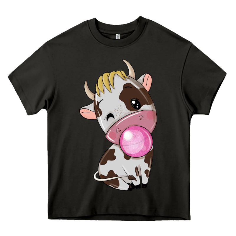 Cute Cow Heavy Core Tee by texasbilliewilder | Teevron