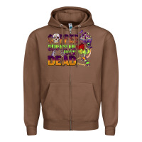 Chestnut coffee brings me back dead Zipper Hoodie - BarkalooDesign
