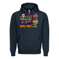 Navy coffee brings me back dead Zipper Hoodie - BarkalooDesign