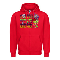 Red coffee brings me back dead Zipper Hoodie - BarkalooDesign