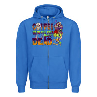 True Royal coffee brings me back dead Zipper Hoodie - BarkalooDesign