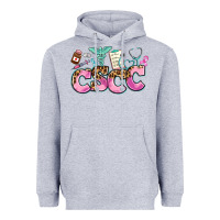 Heather Grey cscc Heavyweight Hoodie - AdoDesignShop