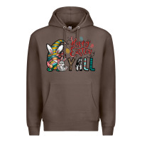 Coffee happy easter y all Premium Hoodie - CowhideDigitalArt