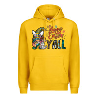 Lemon happy easter y all Premium Hoodie - CowhideDigitalArt