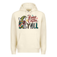 Sandshell happy easter y all Premium Hoodie - CowhideDigitalArt